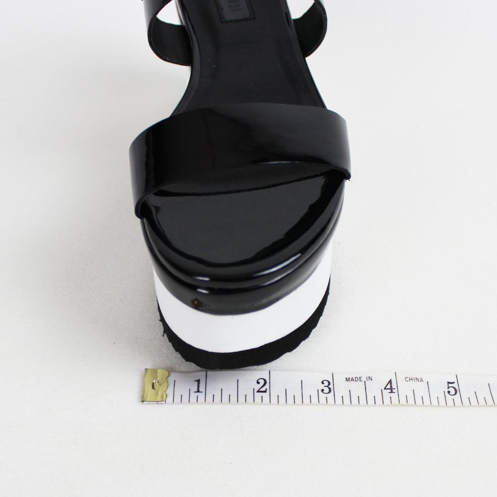 Forever 21 Monochrome Platform Sandals - Picture 14 of 16